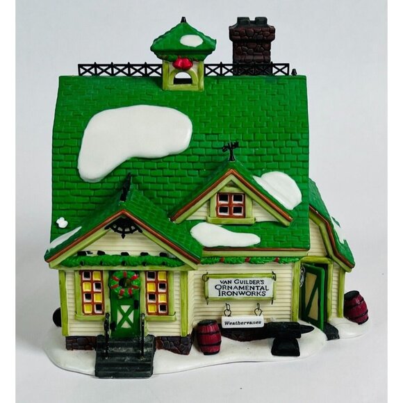 Dept 56 Van Guilder Ironworks 56577 Retired Village Porcelain W/Box Vintage - Picture 1 of 7